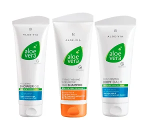 Набор для волос и тела ALOE VIA Aloe Vera