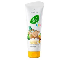 Шампунь-кондиционер для волос и тела ALOE VIA Aloe Vera Kids