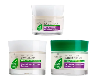 Набір для догляду за шкірою обличчя ALOE VIA Aloe Vera