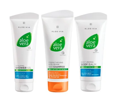 Набір для волосся та тіла ALOE VIA Aloe Vera