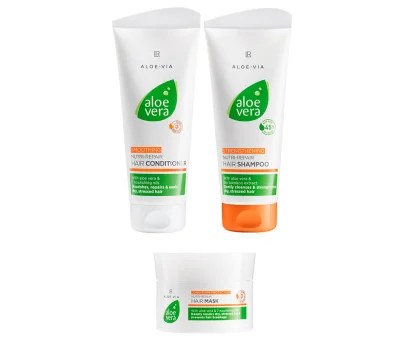 Набор для восстановления и ухода за волосами ALOE VIA Aloe Vera